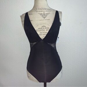 Frederick's of Hollywood Black Lace Bodysuit